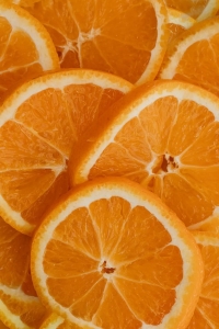 A Close-Up Look at Vibrant Orange Slices: A Feast for the Eyes and the Palate