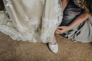 A girl's wedding day