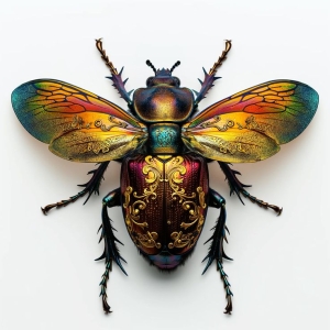 A Glimpse into the Splendor of Iridescent Beetles