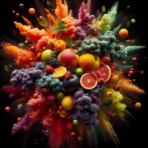 A Rainbow of Nature's Bounty: The Vibrant Explosion of Fresh Fruits