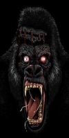 Artistic Impressions: Unleashing The Fierce Gorilla