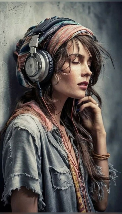 Artistic Portrait: The Eye of a Music Enthusiast