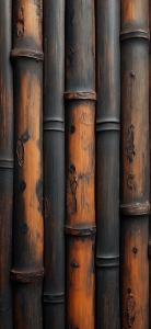 Bamboo's Natural Elegance: A Colorful Melange