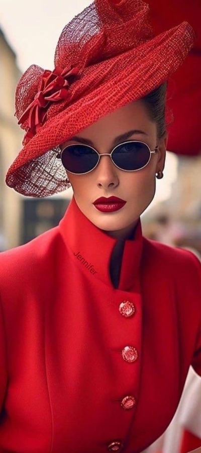 Bold Colors in Fashion: The Elegance of a Red Outfit