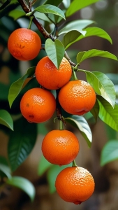 Citrus Delight: Discovering the Beauty of Tangerine Branches