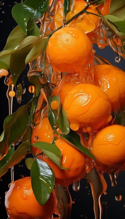Dance of the Juicy Mandarins: A Symphony of Freshness