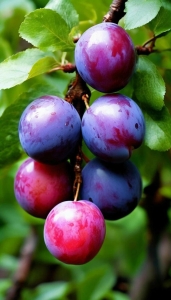 Diverse Shades of Plums: A Symphony of Purple and Red