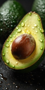 Freshly Cut Avocado: The Epitome of Healthy Food