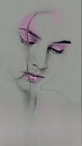 Gentle Contemplation: An Artistic Study of Serene Expressions