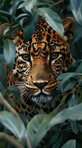 Hidden Beauty: The Camouflaged Leopard in the Wild
