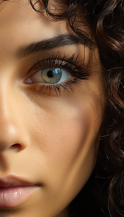 Intricacies of Human Features: A Close-Up Examination