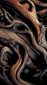 Intricate Beauty: A Detailed Exploration of Driftwood Textures and Patterns