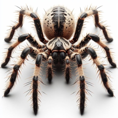 Intricate Details of a Spider: A Close-up Encounter