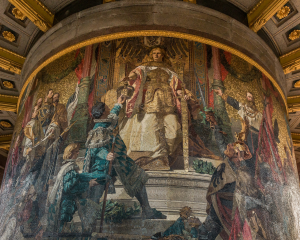 Lady Germania: A Close-Up View of the Magnificent Mosaic Art on Berlin's Victory Column