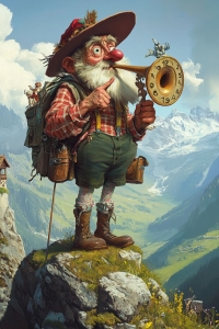 Merry Mountain Melody: The Alpine Gnome's Tale