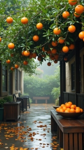 Mystical Orange Grove: A Sanctuary in Nature