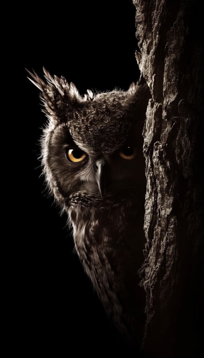 Mystique in the Shadows: The Nocturnal Owl