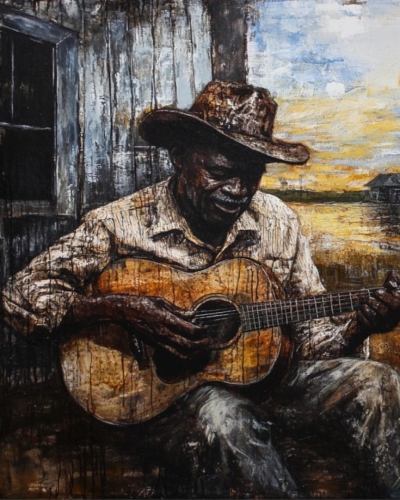 Nostalgic Serenade: A Rustic Ode to Acoustic Guitar Music