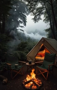Serene Forest Camping Experience: Embracing Tranquility in the Great Outdoors