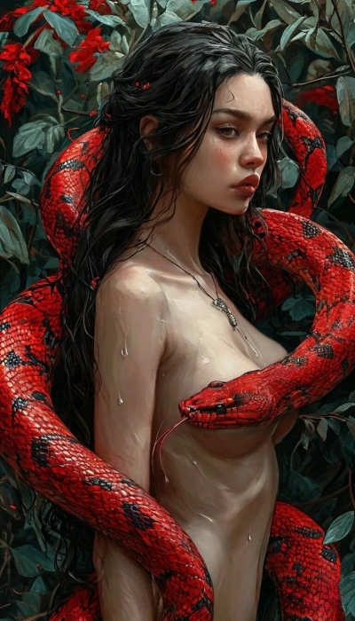 Serpentine Encounter: A Woman's Connection with Nature and Mythology
