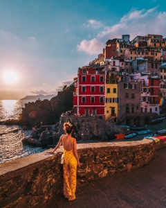 Sunset Serenity at Cinque Terre: A Coastal Experience