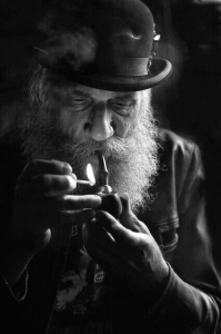 The Bearded Gentleman: A Study in Vintage Elegance