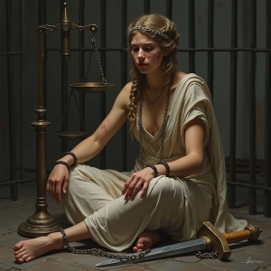 The Echo of Justice: A Woman Prisoner in the Realm of Mythology