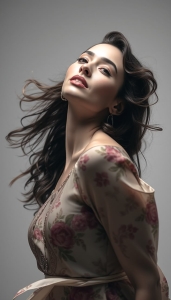 The Graceful Dance of a Floral Beauty