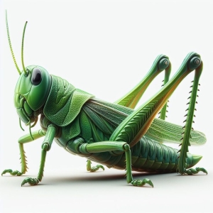The Majestic Green Grasshopper: A Detailed Study