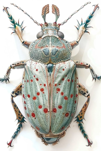 The Rainbow Beetle: A Study of Nature's Artistry