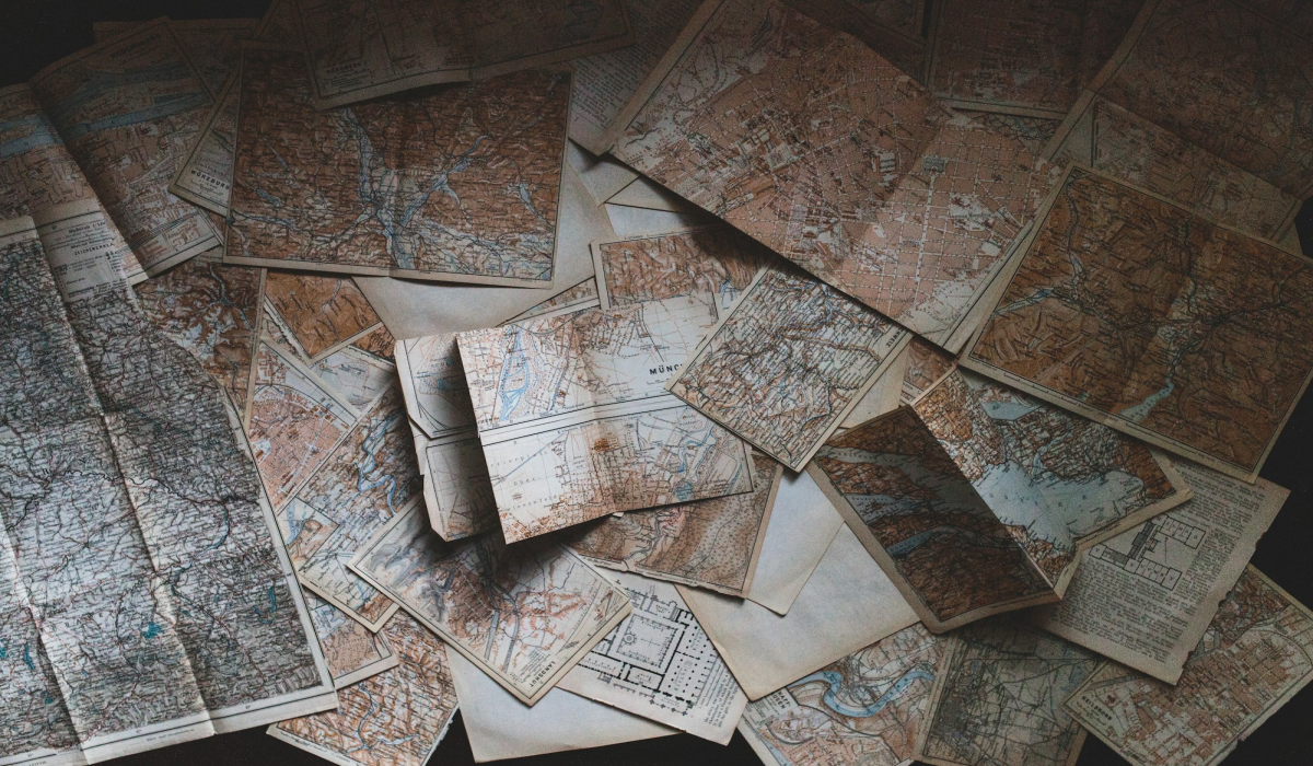 Unfolding History Through Vintage Maps: A Dark yet Engaging Voyage