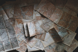 Unfolding History Through Vintage Maps: A Dark yet Engaging Voyage