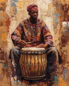 Vibrant Rhythms: The Beauty of Traditional Drumming