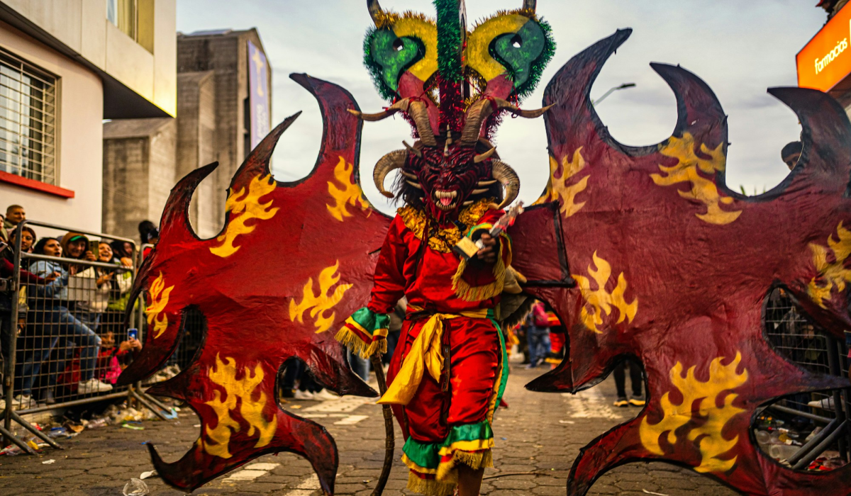 Vibrant Traditions of Píllaro, Ecuador: The Diablos of Tungurahua Festival