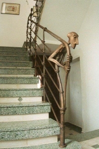 Whimsical Staircase: Artistic Blend of Design and Architecture